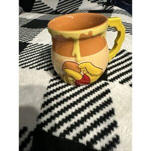 Winnie The Pooh Honey Pot Disney Parks‎ Exclusive Large Coffee Mug Cup